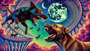 Mơ thấy 2 con chó cắn nhau