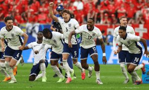 Thuỵ Sĩ gục ngã trước Anh với tỷ số 1-1 ( pen 4-5) tại tứ kết Euro 2024