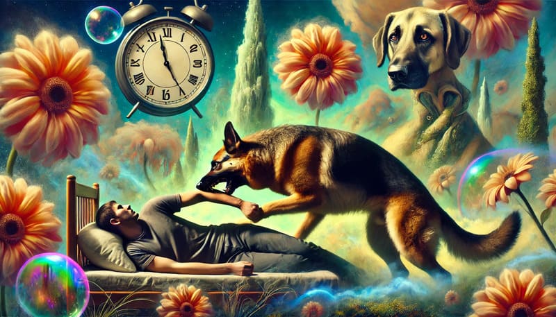 Giải mã: Nằm mơ thấy chó cắn đánh số gì trúng lớn xổ số 2 Giấc mơ thấy chó cắn