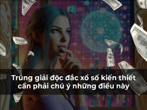 Trúng giải độc đắc xổ số kiến thiết cần phải chú ý những điều này