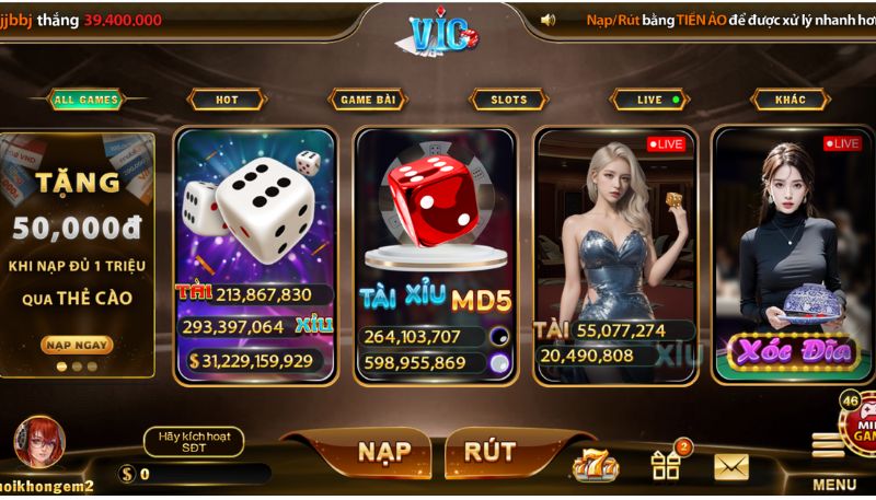 Hướng dẫn chơi Vic Club - Update thông tin quan trọng 2024 2 Hướng Dẫn Chơi Vic Club Update Thông Tin Quan Trọng 2024